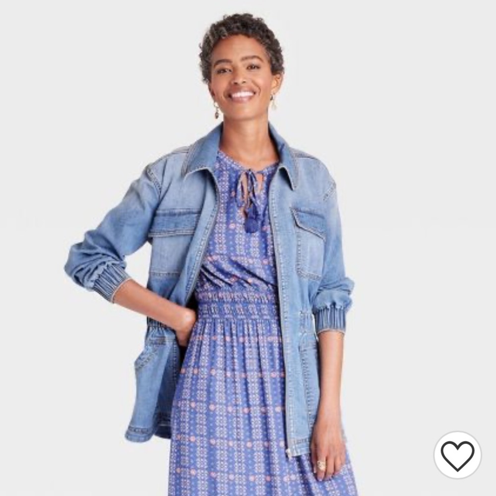 Knox Rose Utility Jean Jacket